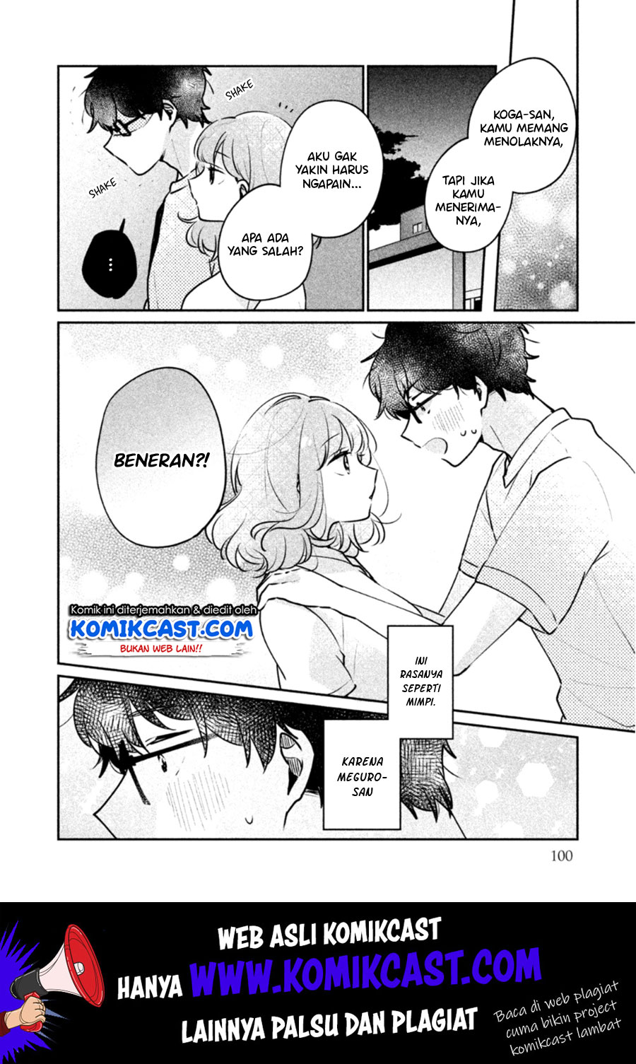 It’s Not Meguro-san’s First Time Chapter 24 Bahasa Indonesia